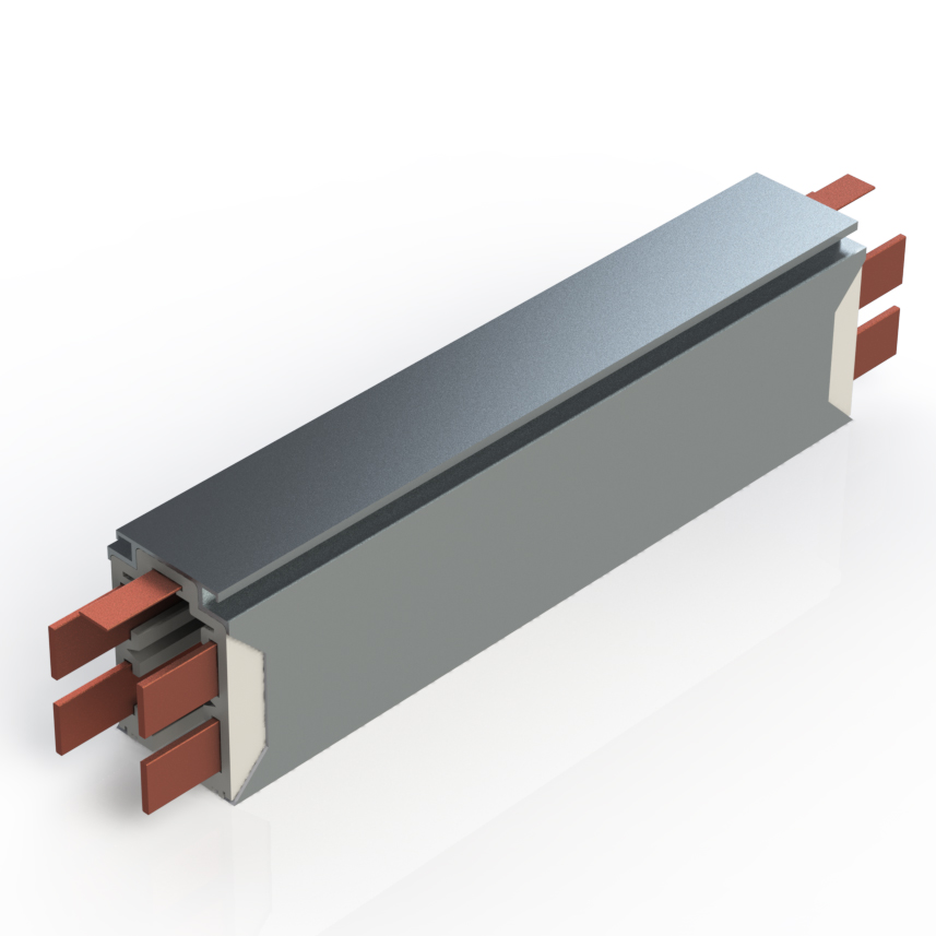 Three-phase Aluminum Alloy Shell Power Busbar