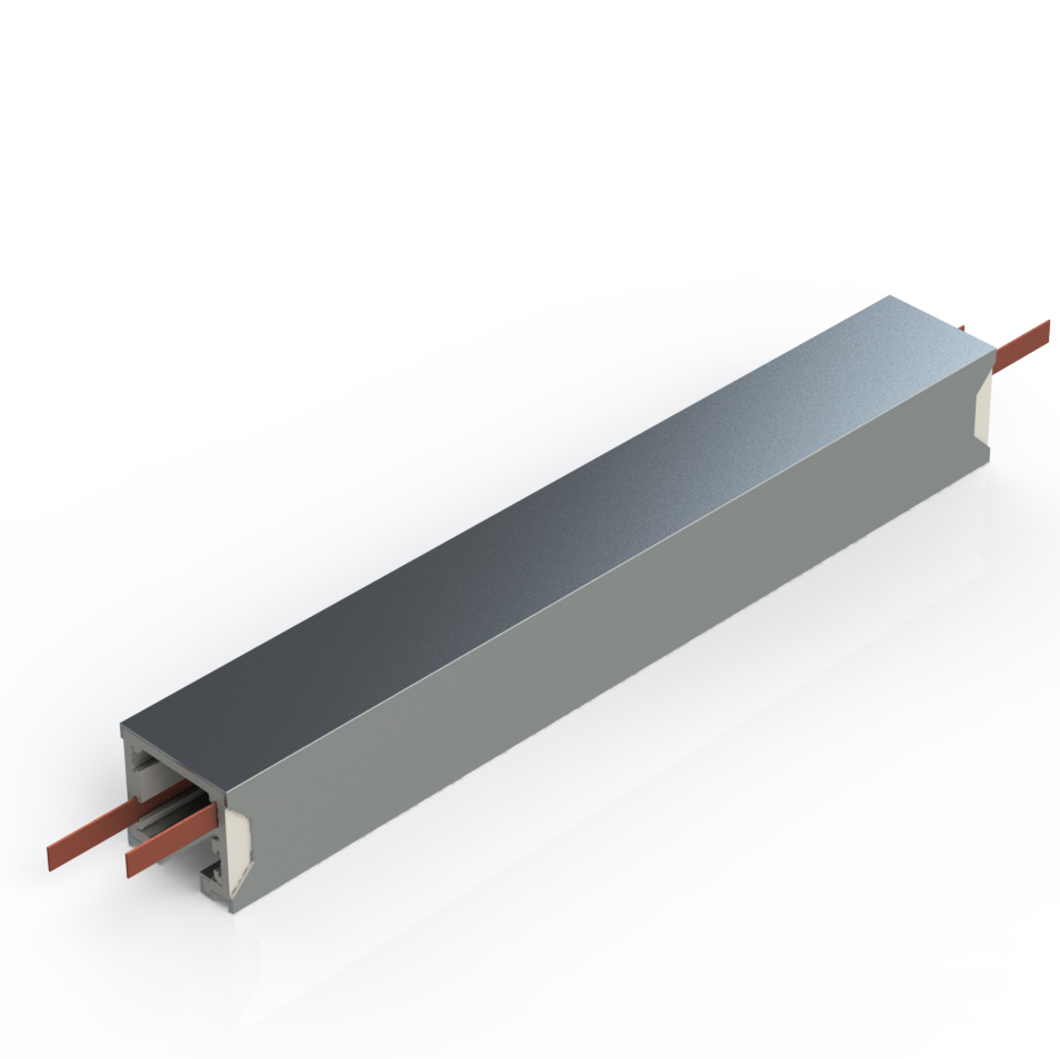 Single-phase lighting busbar