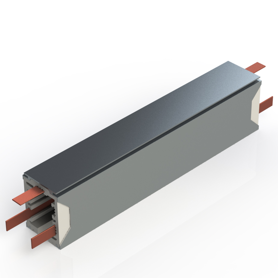 Three-phase Aluminum Alloy Shell Lighting Busbar