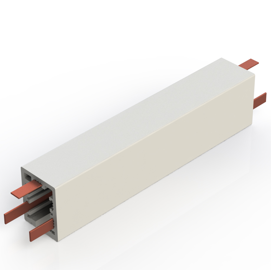 Three-phase Aluminum Alloy Shell Lighting Busbar